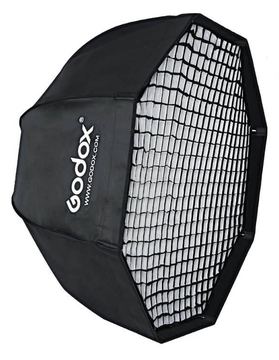 Godox SB-GUE95 - Schwarz - Nylon - 95 cm - internal diffuser - external diffuser - case - grid von LumaTech
