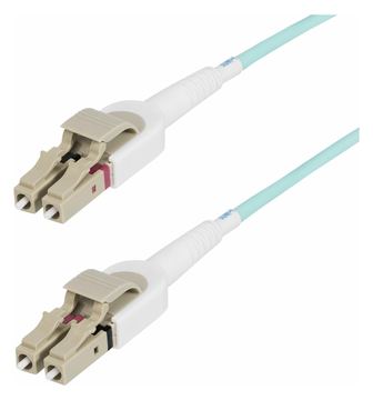 StarTech.com 5m (15ft) LC to LC (UPC) OM4 Switchable Fiber Optic Cable 50/125µm, 100G Networks von LumaTech