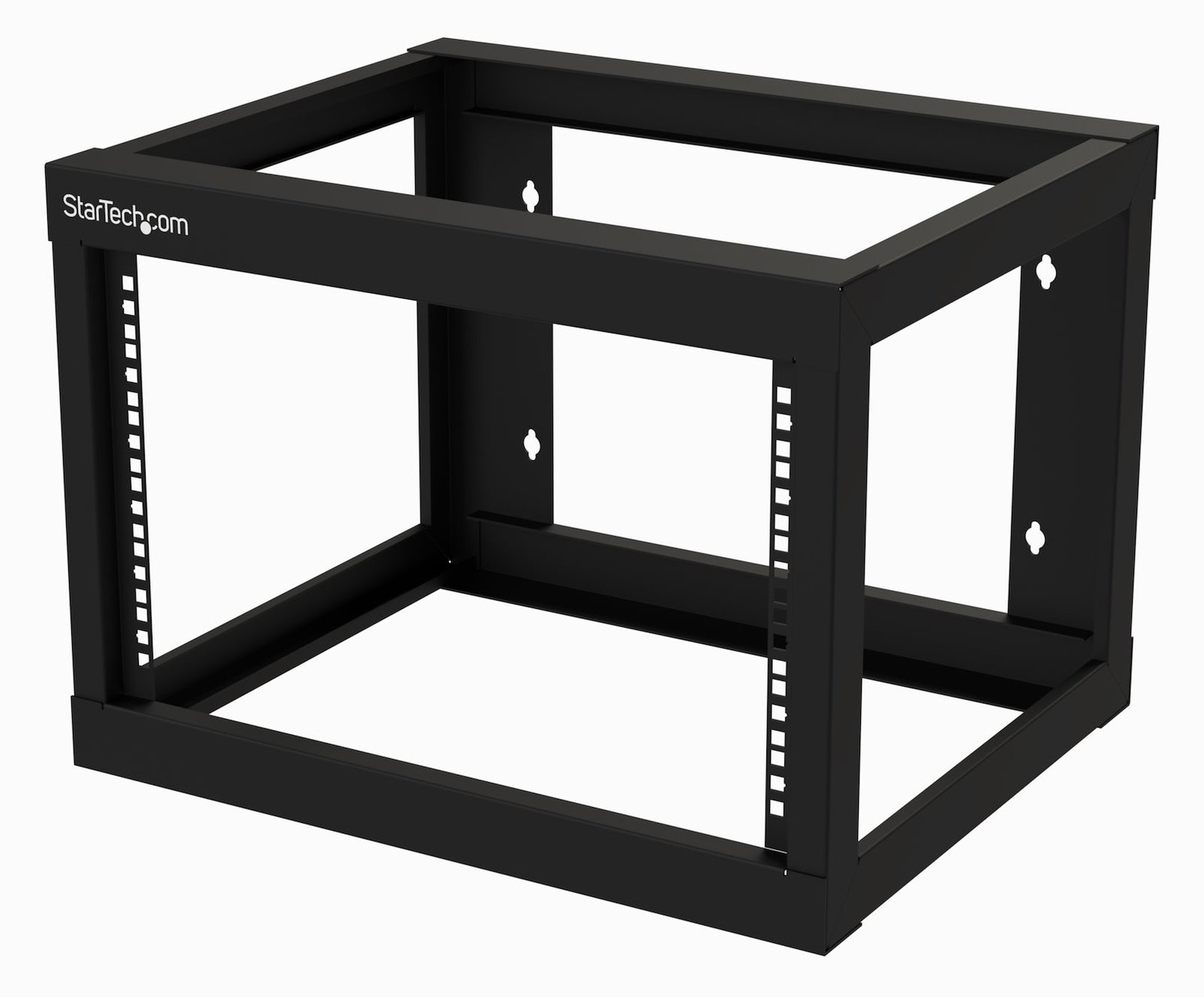 StarTech.com 6HE 19 Zoll Wand Netzwerk Rack - 2 Pfosten, 48cm tief mit offener Rahmen