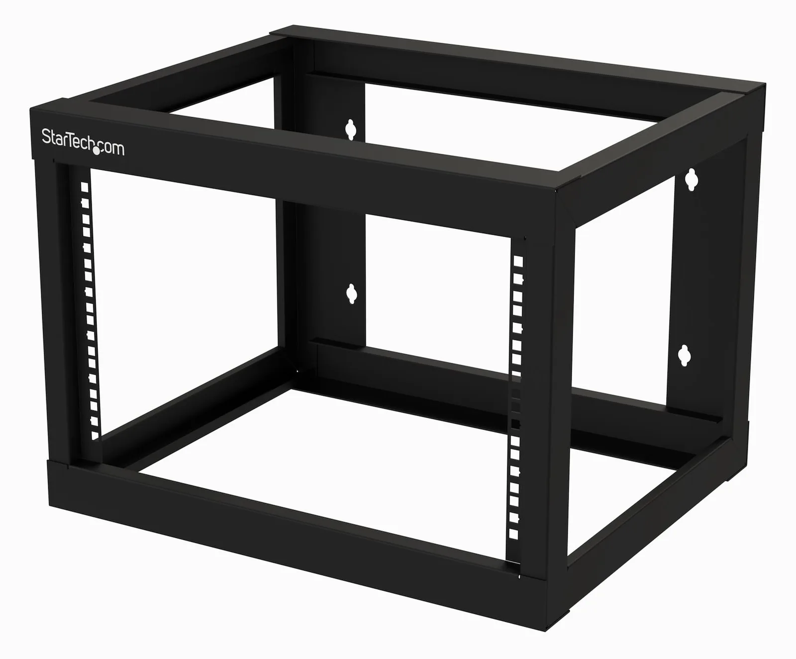 StarTech.com 6HE 19 Zoll Wand Netzwerk Rack - 2 Pfosten, 48cm tief mit offener Rahmen, Ansicht 2