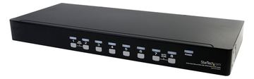 StarTech.com 8 Port Rackmount USB VGA KVM Switch - 8-fach VGA Umschalter mit Audio und OSD (On-Screen-Display) von LumaTech