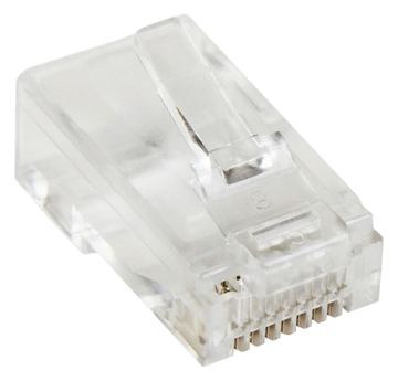 StarTech.com Cat5e RJ-45 Steckverbinder 50 St. - Großpackung 50x RJ45 Modularstecker - Netzwerkanschluss - RJ-45 (M) von LumaTech