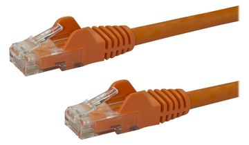 StarTech.com Cat6 Snagless RJ45 Netzwerkkabel - 10m - Orange - Cat 6 Ethernet UTP Kabel 10 Meter - Patch-Kabel - RJ-45 von LumaTech