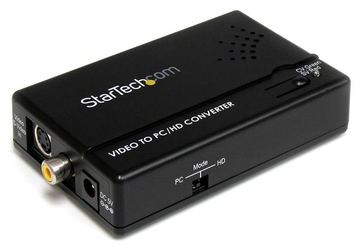 StarTech.com Composite und S-Video auf VGA Video Konverter mit Scaler - VGA zu RCA (YPbPr) von LumaTech