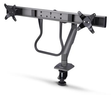 StarTech.com Desk Mount Dual Monitor Arm w/ Crossbar, Up To 27 Displays - Befestigungskit - für 2 LCD-Displays von LumaTech