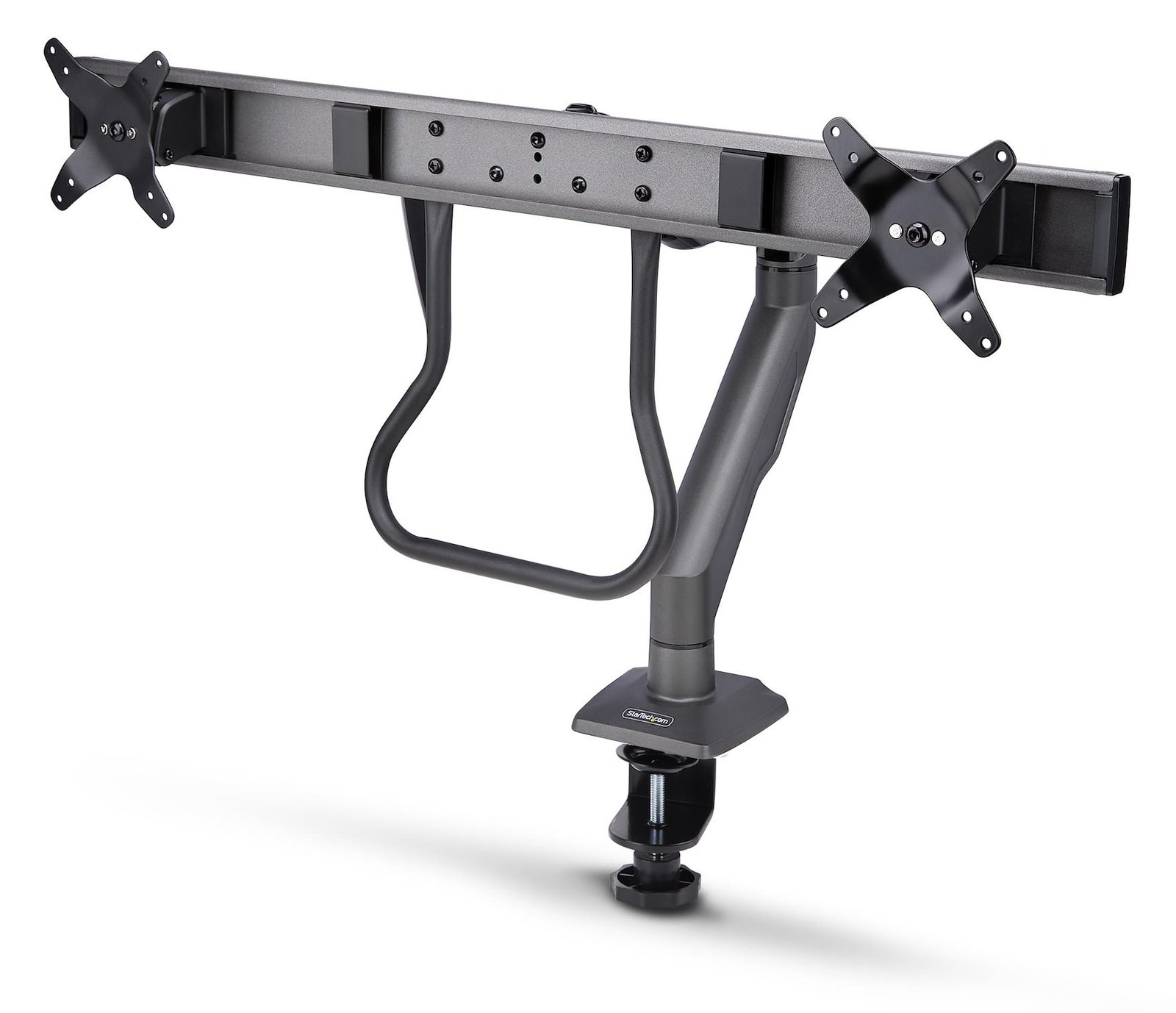 StarTech.com Desk Mount Dual Monitor Arm w/ Crossbar, Up To 27 Displays - Befestigungskit - für 2 LCD-Displays