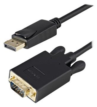 StarTech.com DisplayPort auf VGA Kabel 91cm (Stecker/Stecker) von LumaTech