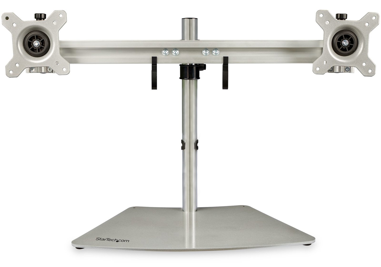 StarTech.com Doppelmonitorhalterung - Ergonomische, freistehende Doppelmonitor-Tischhalterung für zwei 24 Bildschirme