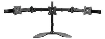 StarTech.com Dreifach Monitorhalterung - Schwenkbar - Stahl und Aluminium - für VESA Monitore bis zu 27 Zoll von LumaTech