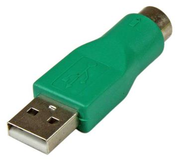 StarTech.com Ersatz PS/2 Maus auf USB Adapter - Bu/St - Maus Ersatzadpter - Maus-Anschluß - PS/2 (W) von LumaTech
