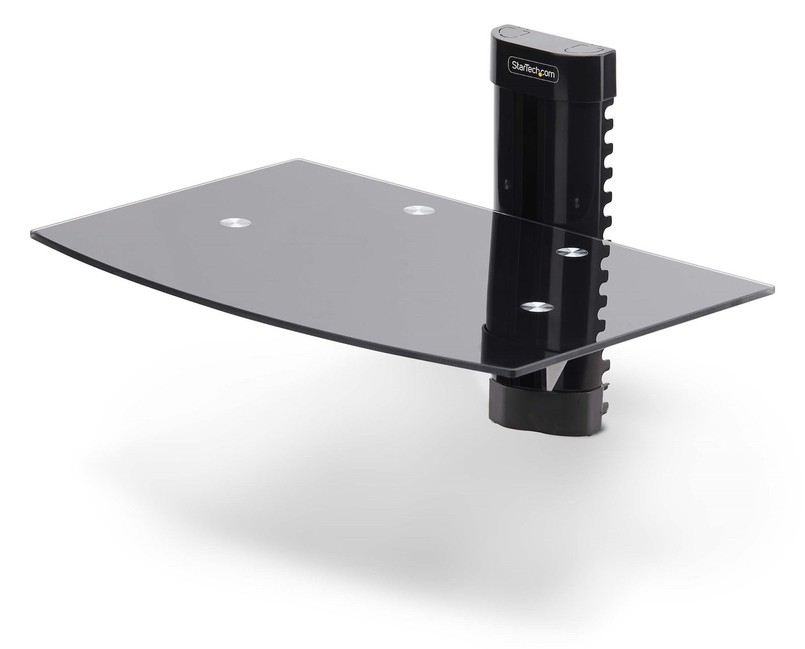 StarTech.com Floating Wall-Mounted AV Shelf, Adjustable Height Shelf For Under TV