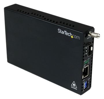StarTech.com Gigabit Ethernet LWL / Glasfaser Medienkonverter mit SFP - 1000 Mbit/s Multimode Gigabit Ethernet - 1250 Mbit/s von LumaTech