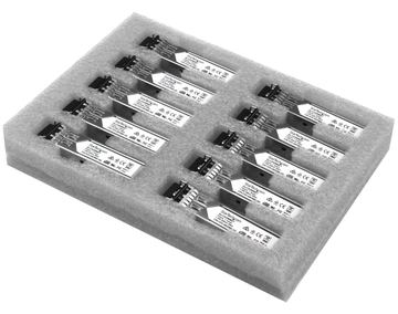 StarTech.com Gigabit LWL SFP Transceiver Modul - Cisco GLC-SX-MM kompatibel - MM LC - 550m - Mini GBIC 10er Pack von LumaTech