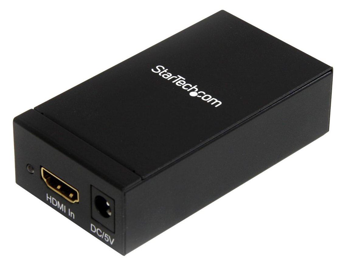 StarTech.com HDMI auf Displayport aktiv Adapter / Konverter - 1920x1200 - HDMI zu DP Wandler (Buchse/Buchse)