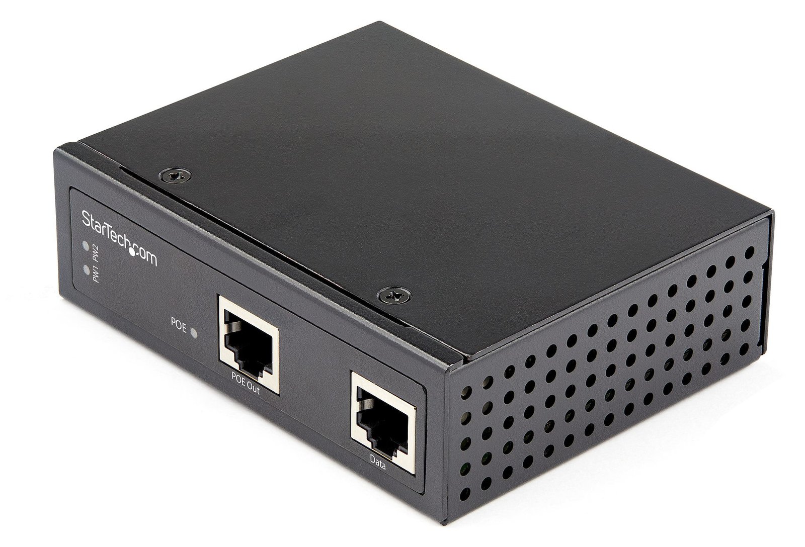 StarTech.com Industrial Gigabit PoE Injector - High Speed/High Power 90W - 802.3bt PoE++ 48V-56VDC Hutschiene