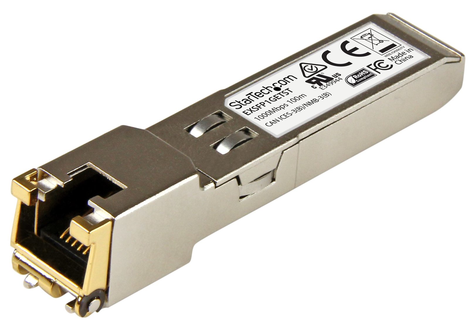 StarTech.com Juniper EX-SFP-1GE-T kompatibel SFP - Gigabit RJ45 Kupfe 1000Base-T SFP Transceiver Modul - 100m