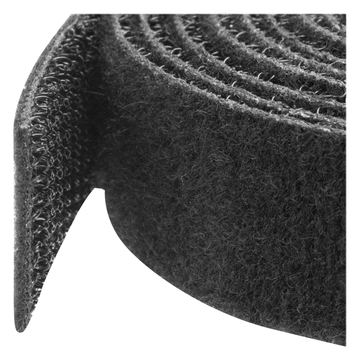 StarTech.com Klettverschluss 15m Rolle - Schwarz von LumaTech