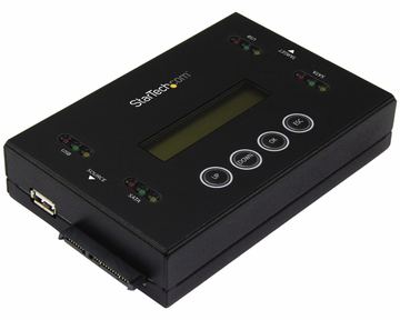 StarTech.com Laufwerks Duplizierer und Löscher für USB Sticks und 2,5 / 3,5 SATA Laufwerke - 1:1 duplizierung von LumaTech
