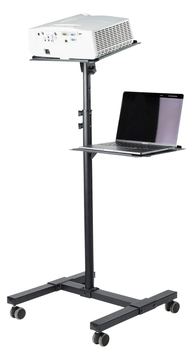 StarTech.com Mobiler Projektor- und Laptopständer/-wagen - Heavy Duty (2 Regale, jeweils 10 kg) von LumaTech