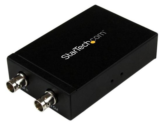 StarTech.com SDI auf HDMI Konverter - 3G-SDI zu HDMI Adapter mit SDI Loop-Through - SDI (BNC/COAX) von LumaTech