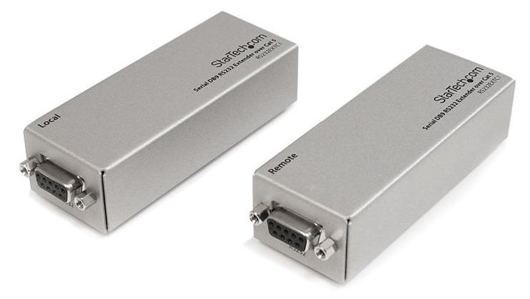 StarTech.com Serieller DB9 RS232-Extender über Cat5
