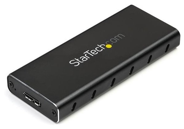 StarTech.com SSD Festplattengehäuse für M.2 Festplatten - USB 3.1 Type C - NGFF - USB C Kabel