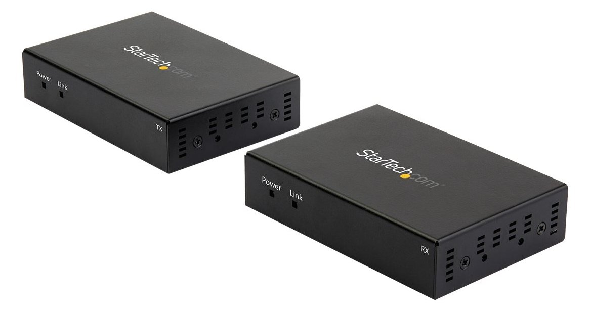 StarTech.com ST121HD20L HDMI Ethernet Extender (4K 60Hz, 100m, IR Steuerung, 4K Video über CAT6)