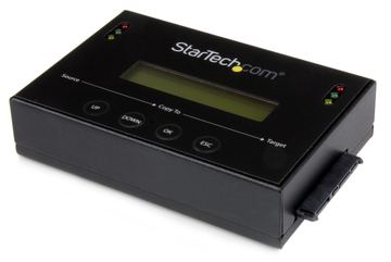 StarTech.com Standalone 2,5 / 3,5 SATA Festplatten Duplikator mit Multi HDD / SSD Image-Backup Bibliothek von LumaTech