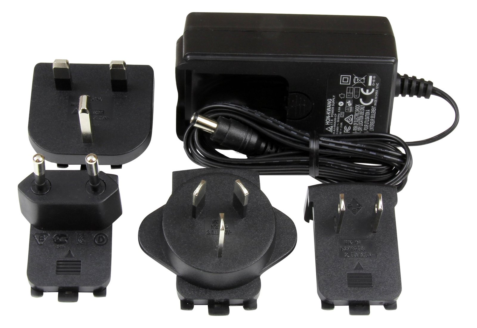 StarTech.com Universal Replacement Power Adapter - DC 9 Volts, 2 Amps Power Adapter (SVA9M2NEUA)
