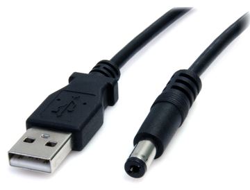 StarTech.com USB 2.0 auf Hohlstecker Typ N Kabel - USB A DC 5V 5,5mm Stecker Stromkabel Stecker 2m - Stromkabel - USB von LumaTech