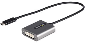 StarTech.com USB-C auf DVI Adapter - 1920x1200p - USB-C zu DVI-D - USB-C Dongle - USB Typ C auf DVI Monitoradapter von LumaTech