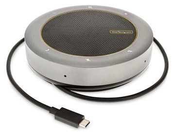 StarTech.com USB-C Conference Speaker Mini Dock, Portable Boardroom Speaker and Multiport Adapter, USB-C to VGA or 4K von LumaTech
