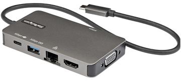 StarTech.com USB-C Multiport Adapter - USB-C auf 4K 30Hz HDMI oder 1080p VGA - USB Typ-C Mini Dock von LumaTech