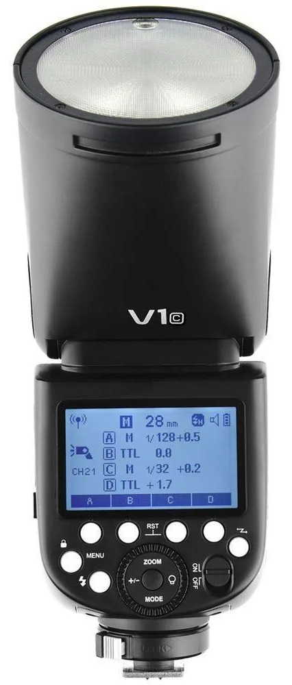 Godox  V1-C - 1,5 s - 420 g - Kompaktes Blitzlicht, Ansicht 4