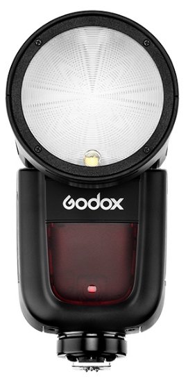 Godox  V1-N - Kompaktes Blitzlicht - Schwarz - 1,5 s - Nikon - 28 - 105 mm - Batterie/Akku