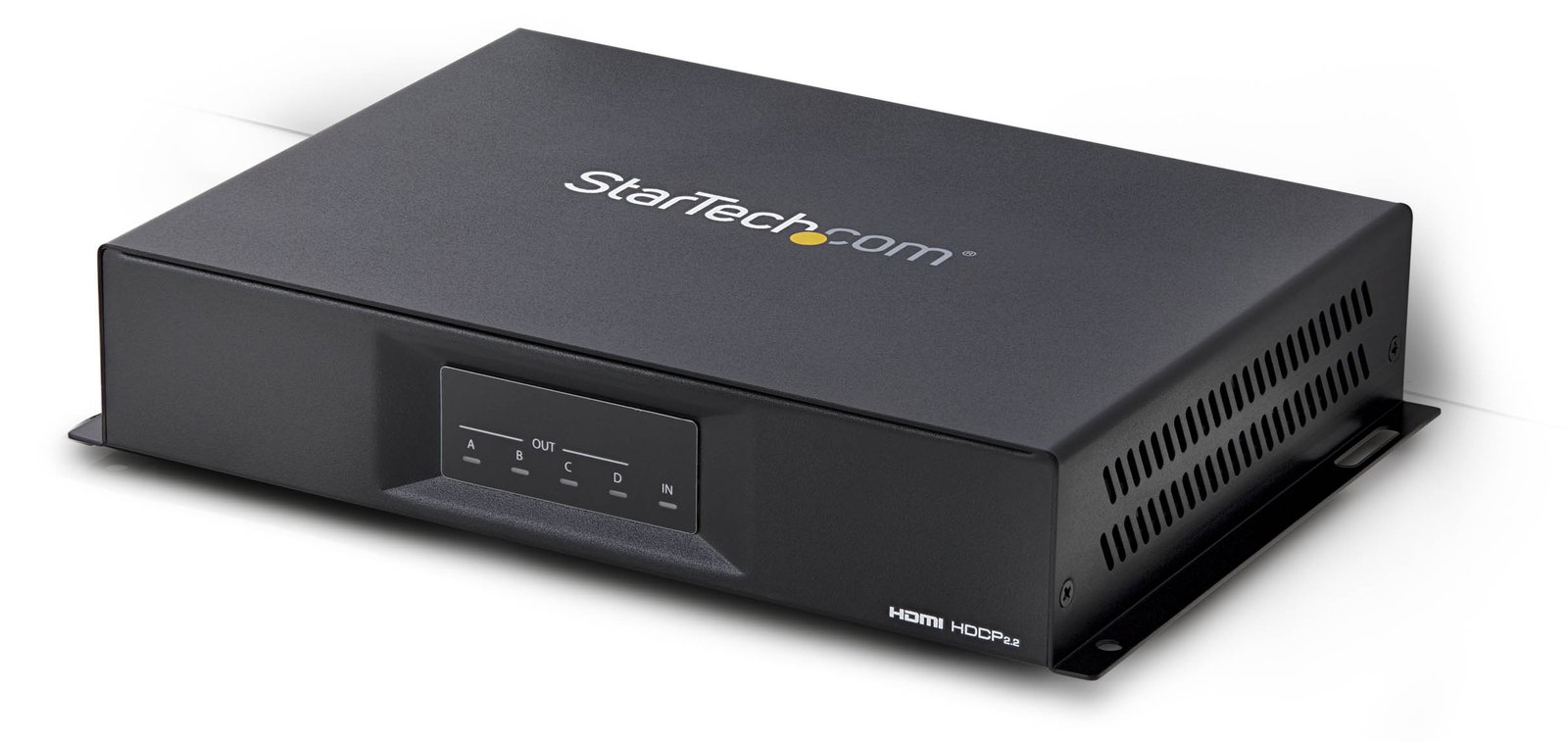 StarTech.com Videowand Controller (2x2, 4K 60Hz, HDMI 2.0, EDID, 1 In 4 Out Video Wall Verteiler, RS-232 Steuerung)