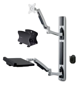 StarTech.com Wall Mount Workstation, VESA Mount For 32 Monitors (22lb/10kg) von LumaTech