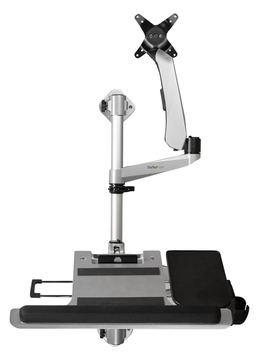 StarTech.com WALLSTSI1 Computer-Workstation für die Wandmontage - Beweglicher Monitorarm - Tastaturarm von LumaTech