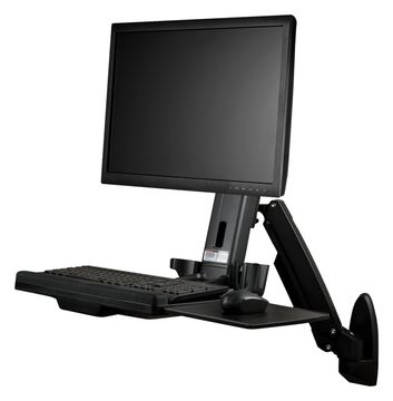 StarTech.com Wandmontage Sitz-/ Steh Workstation - 1 Monitor bis zu 24 - VESA von LumaTech