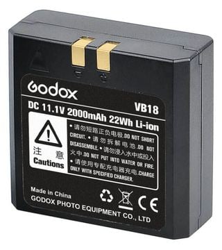 Godox  VB18 - Lithium-Ion (Li-Ion) - 2000 mAh - 11,1 V - 22 Wh