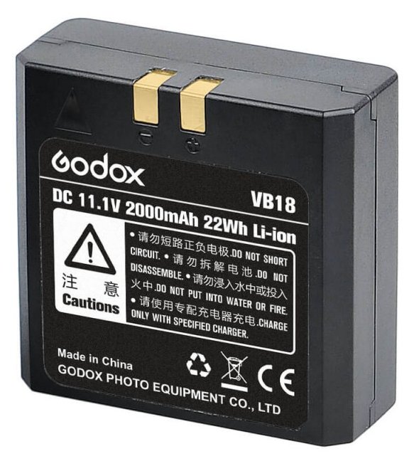 Godox  VB18 - Lithium-Ion (Li-Ion) - 2000 mAh - 11,1 V - 22 Wh