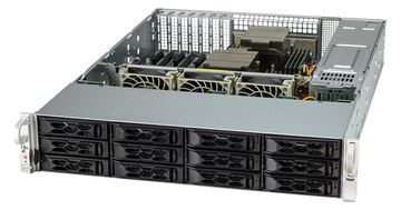 Supermicro A+ Server 2024S-TR - Server - Rack-Montage - 2U - zweiweg - keine CPU - RAM 0 GB - Hot-Swap 8.9 cm (3.5) von LumaTech