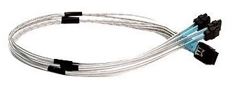 Supermicro CBL-0116L - SATA- / SAS-Kabel - Überkreuzung - 4-Lane - Mini SAS (SFF-8087) von LumaTech