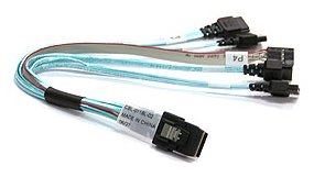 Supermicro CBL-0118L-02 - SATA- / SAS-Kabel - 4-Lane - 36 PIN 4iMini MultiLane (M)