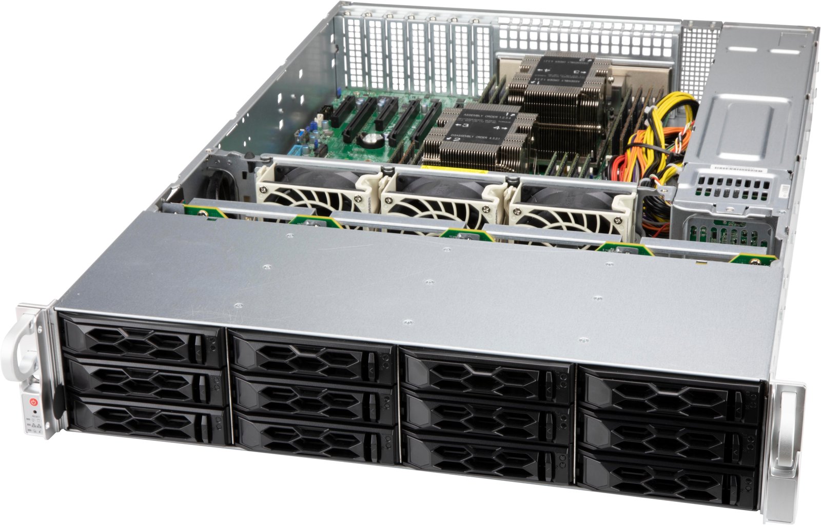 Supermicro CSE LA26E1C4-R609LP - Rack-Montage