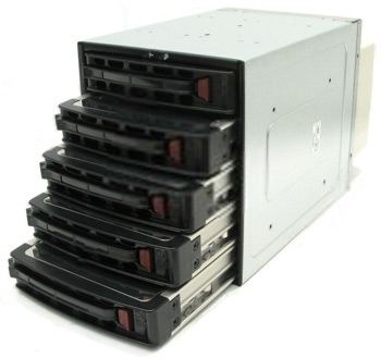 Supermicro CSE-M35TQ - Gehäuse für Speicherlaufwerke mit Lüfter - 3.5 (8.9 cm) von LumaTech