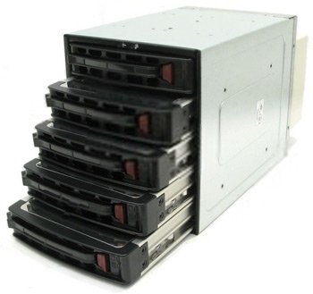 Supermicro CSE-M35TQ - Gehäuse für Speicherlaufwerke mit Lüfter - 3.5 (8.9 cm)
