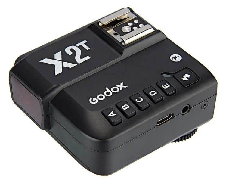 Godox  X2T-F - 72 mm - 70 mm - 58 mm - 90 g - 108 mm - 105 mm, Ansicht 3