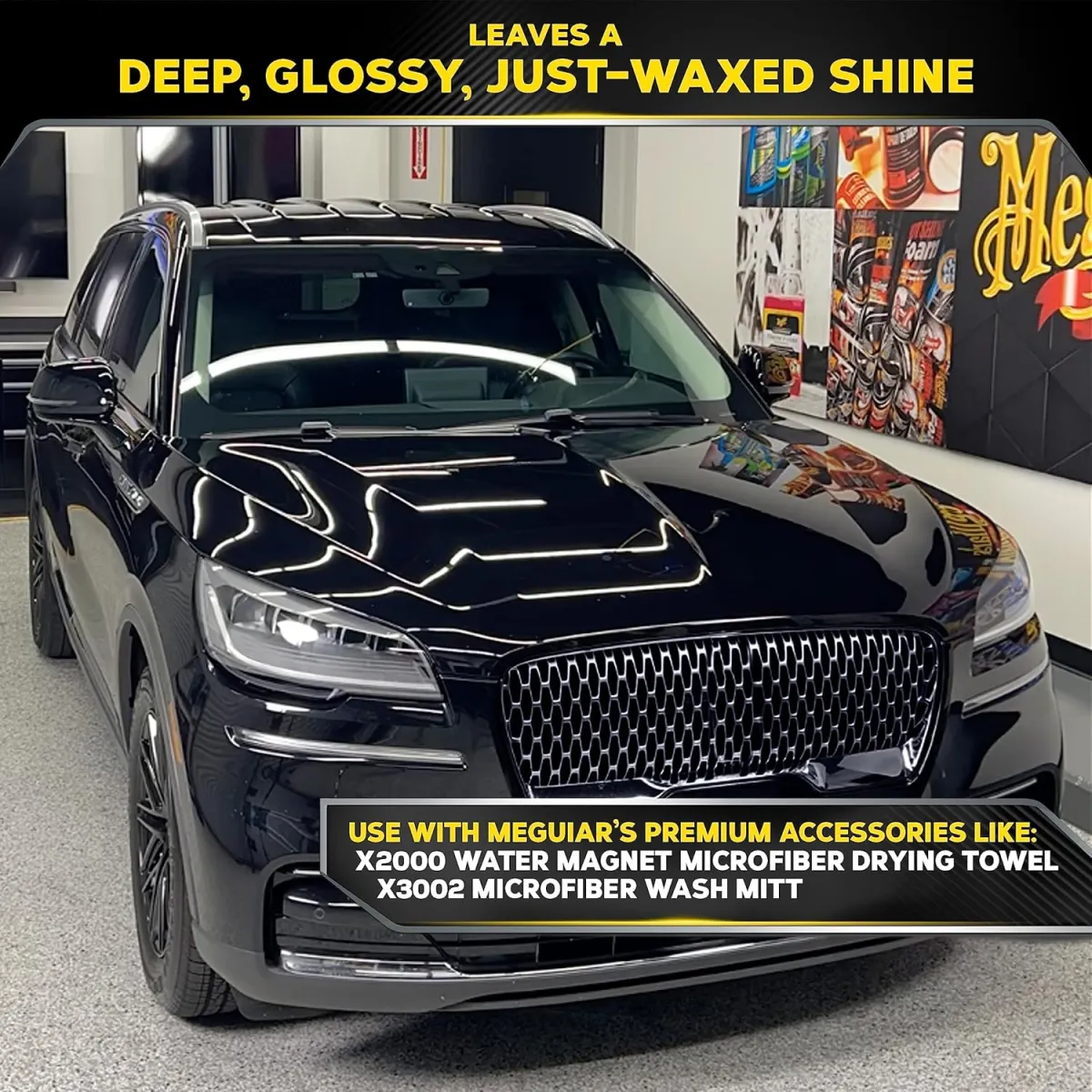 Meguiar's G17748EU Ultimate Wash & Wax Autoshampoo -Autopflege& Autoreinigung - Autowäsche mit Duft - Autowachs - Shampoo und Wachs in einem - 1420ml — Bild 4