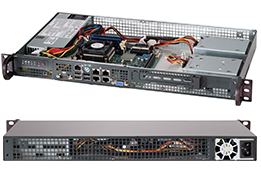Supermicro SC505 203B - Rack-Montage - 1U - Mini-ITX von LumaTech